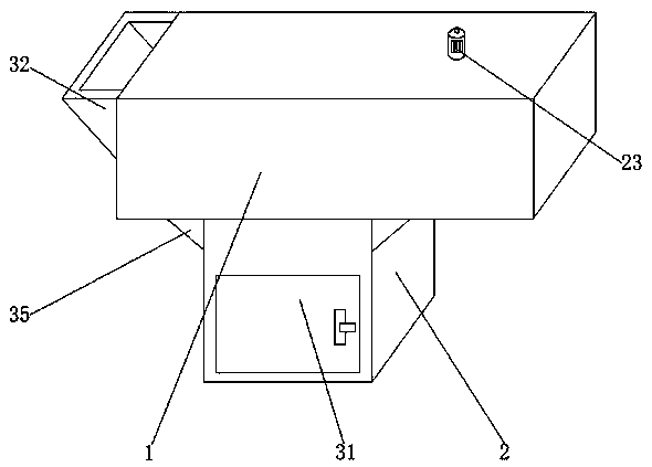 Household garbage recycling device