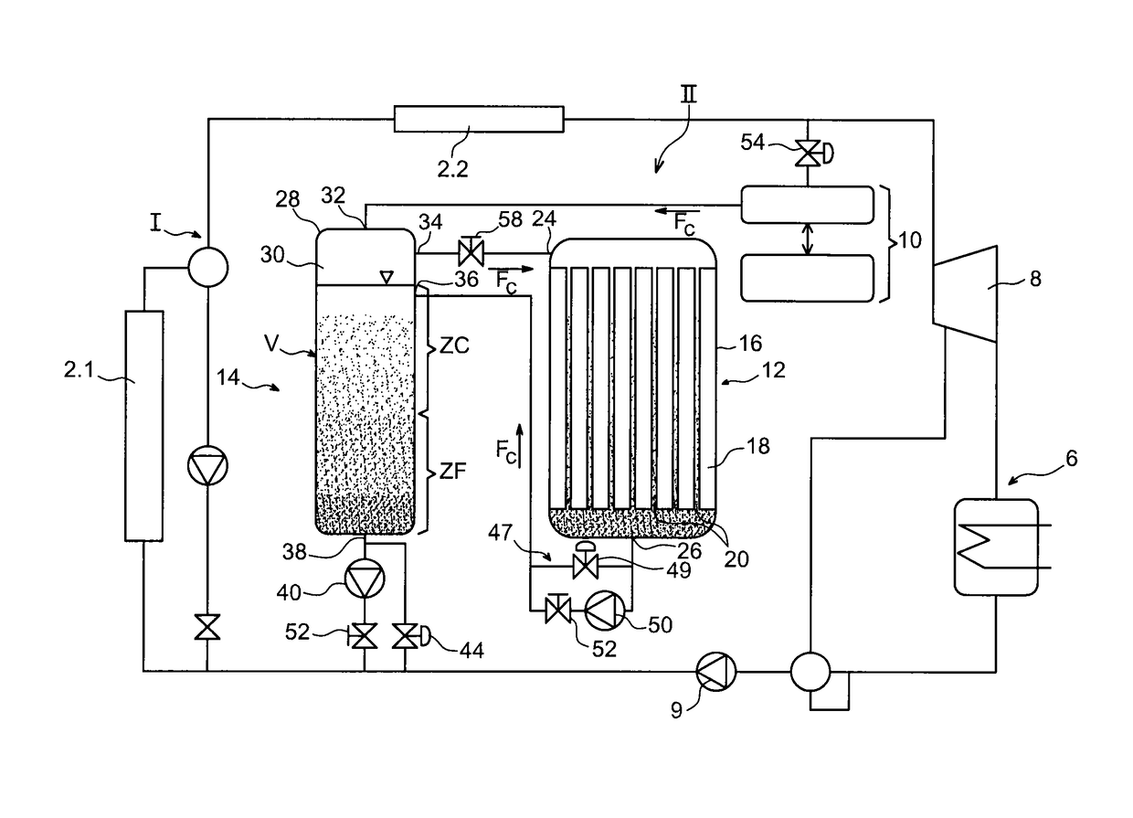 Steam heat storage system