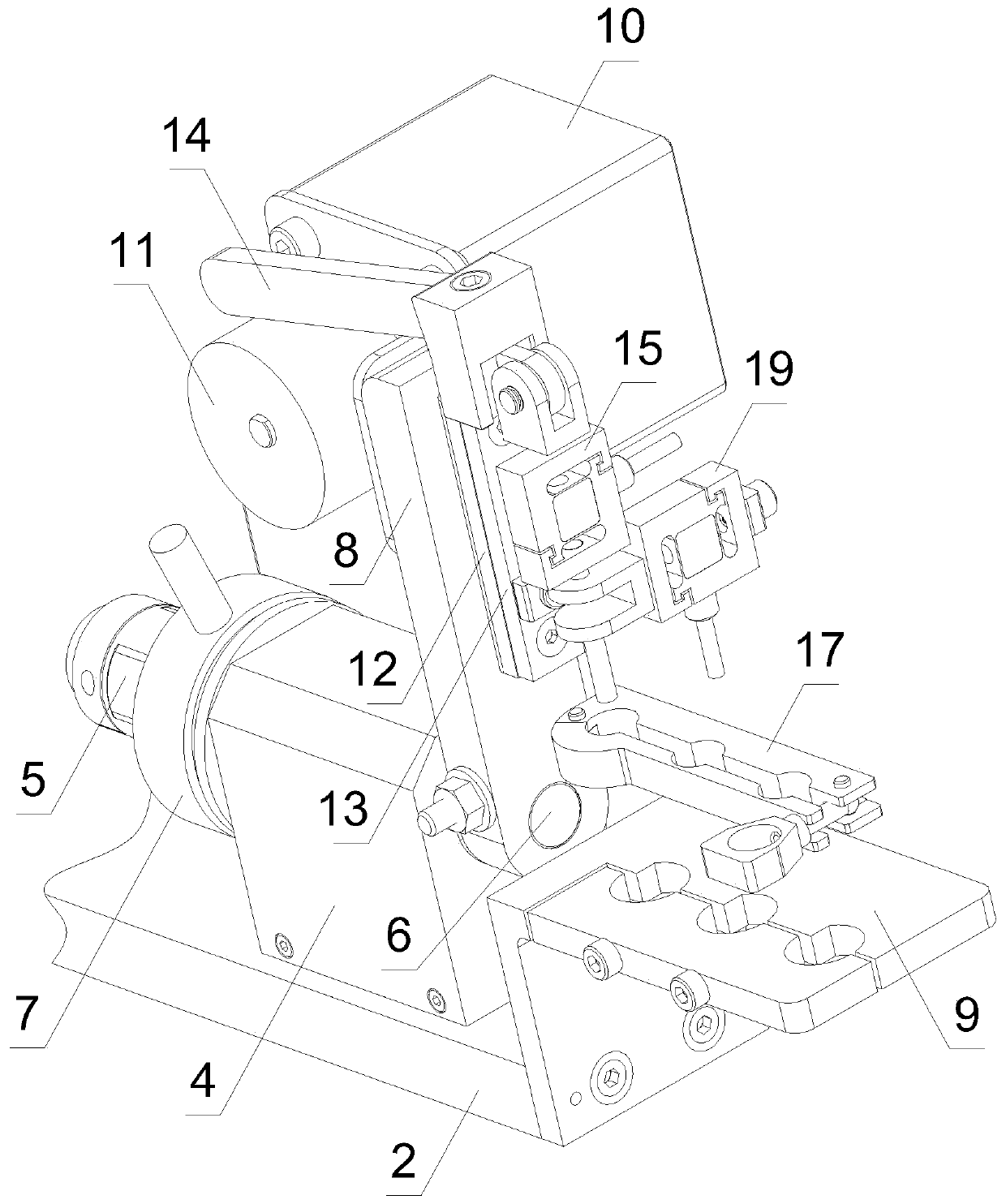 High-low temperature drawing toggle switch testing device