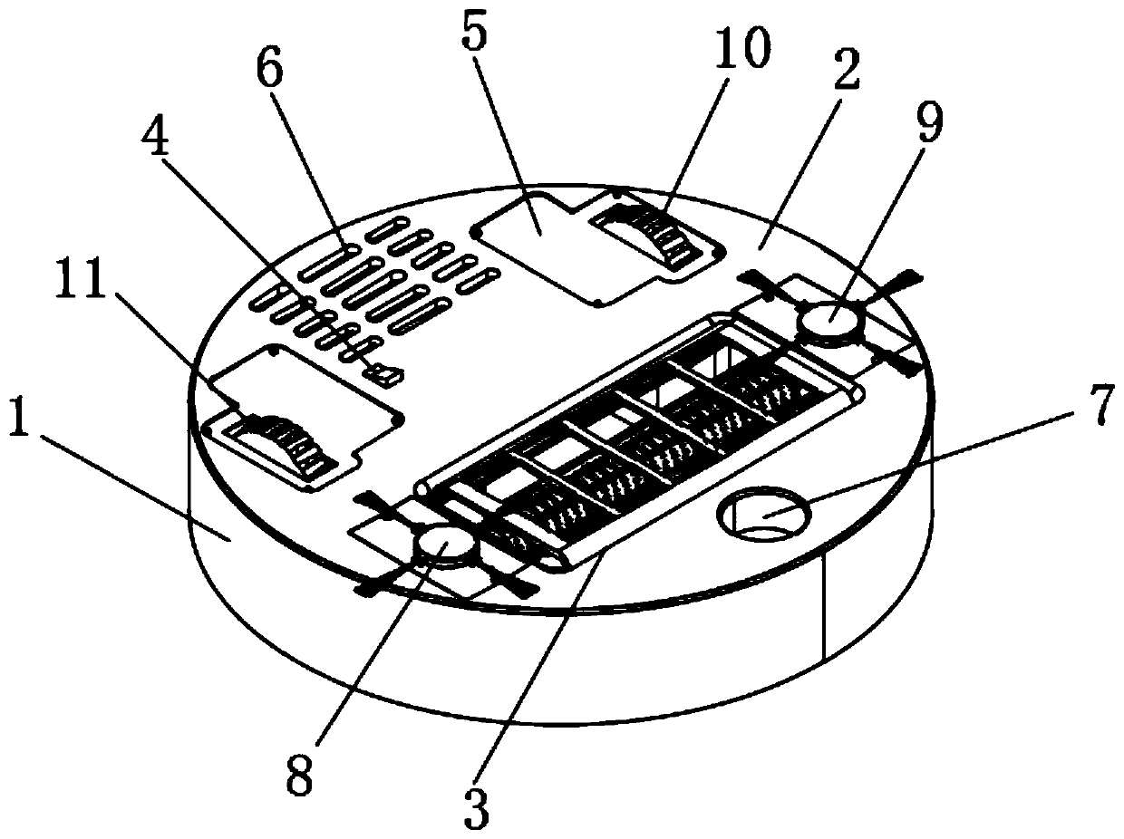 Intelligent anti-collision domestic floor mopping robot and use method thereof