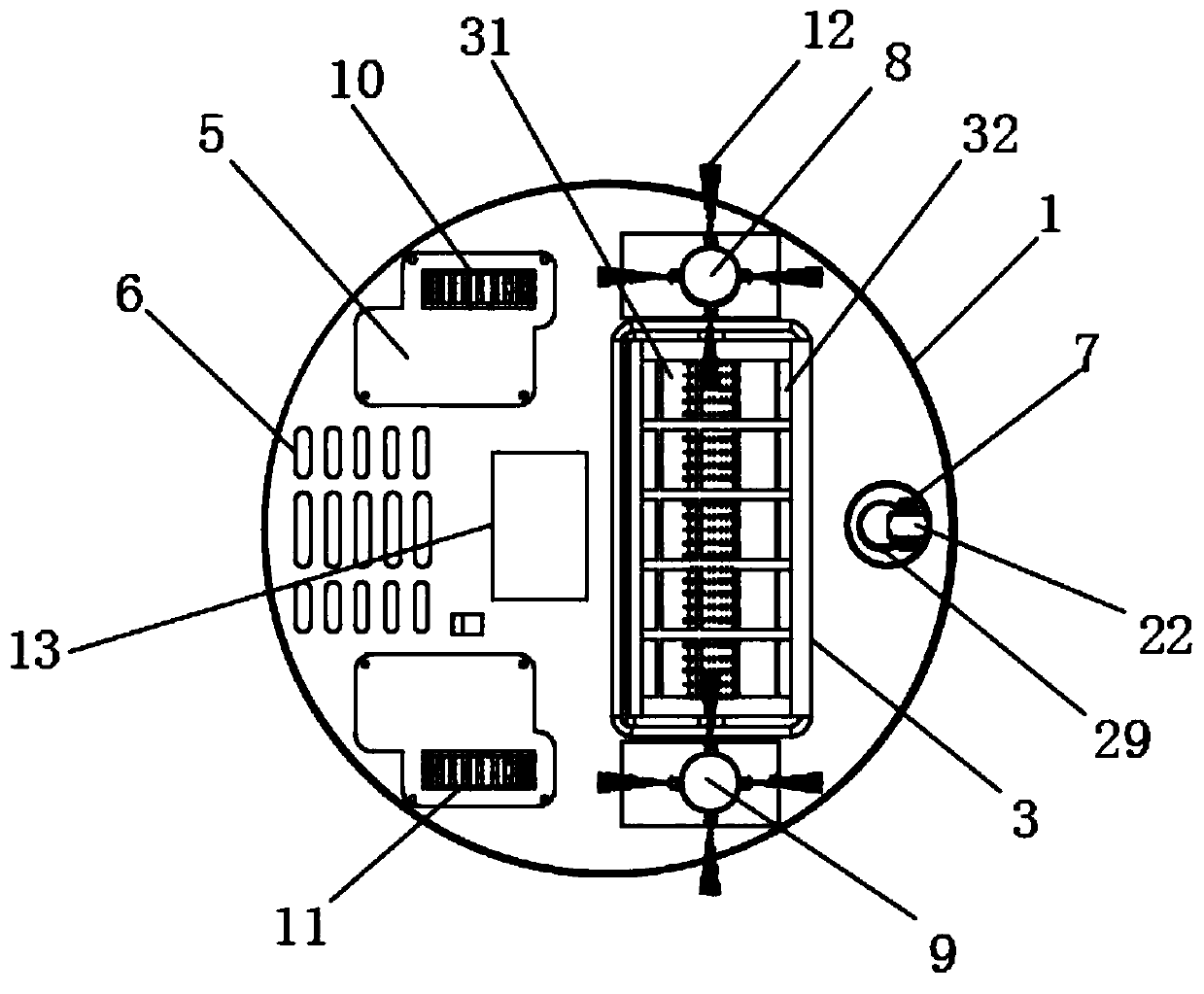 Intelligent anti-collision domestic floor mopping robot and use method thereof