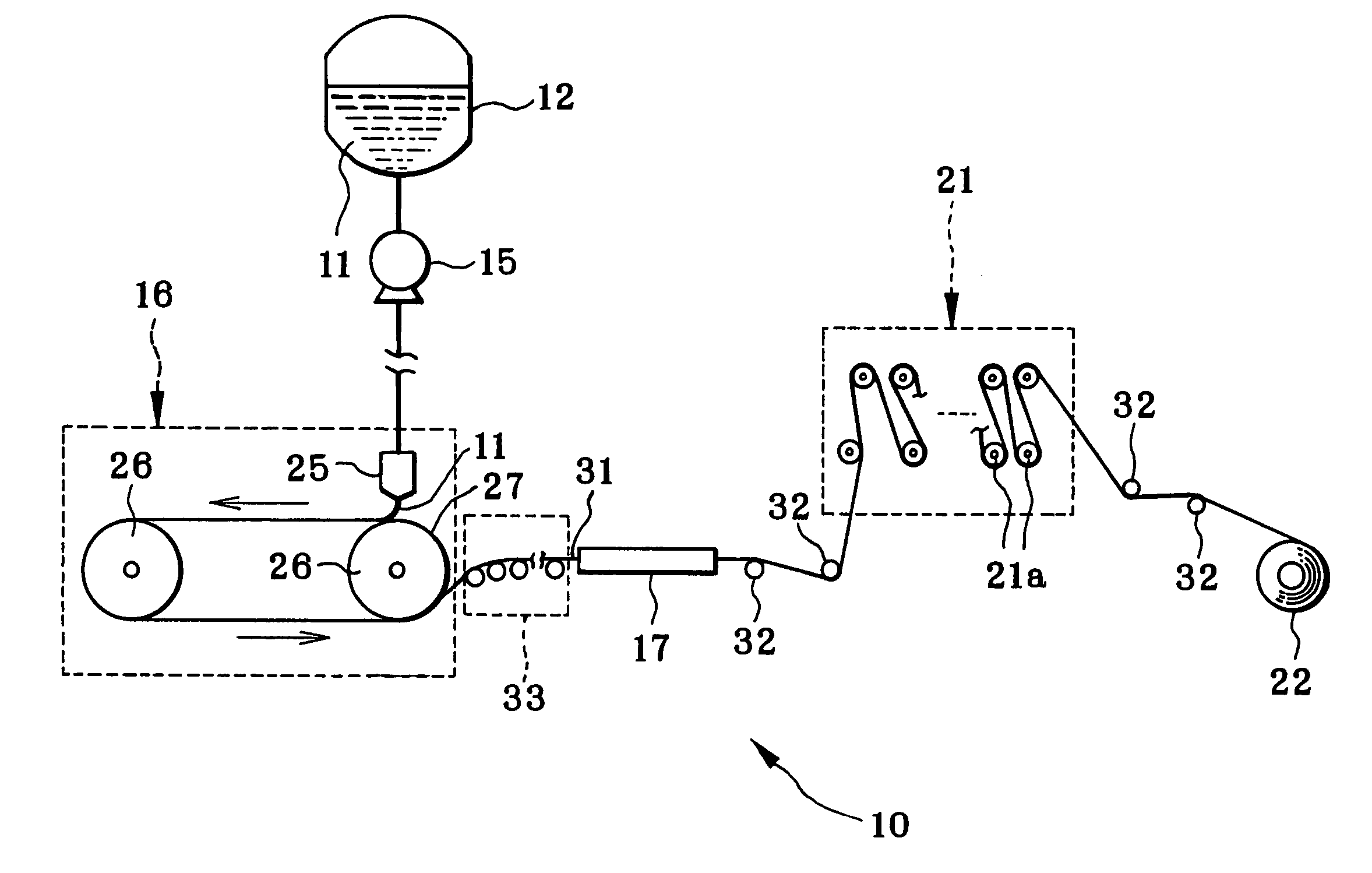 Solution casting apparatus and process, cellulose acylate film, polarizing plate, and image display device