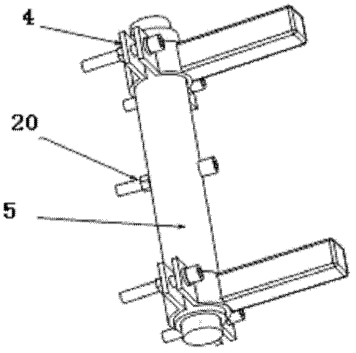 Experimental system for measuring brain load in multi-task visual cognition and method