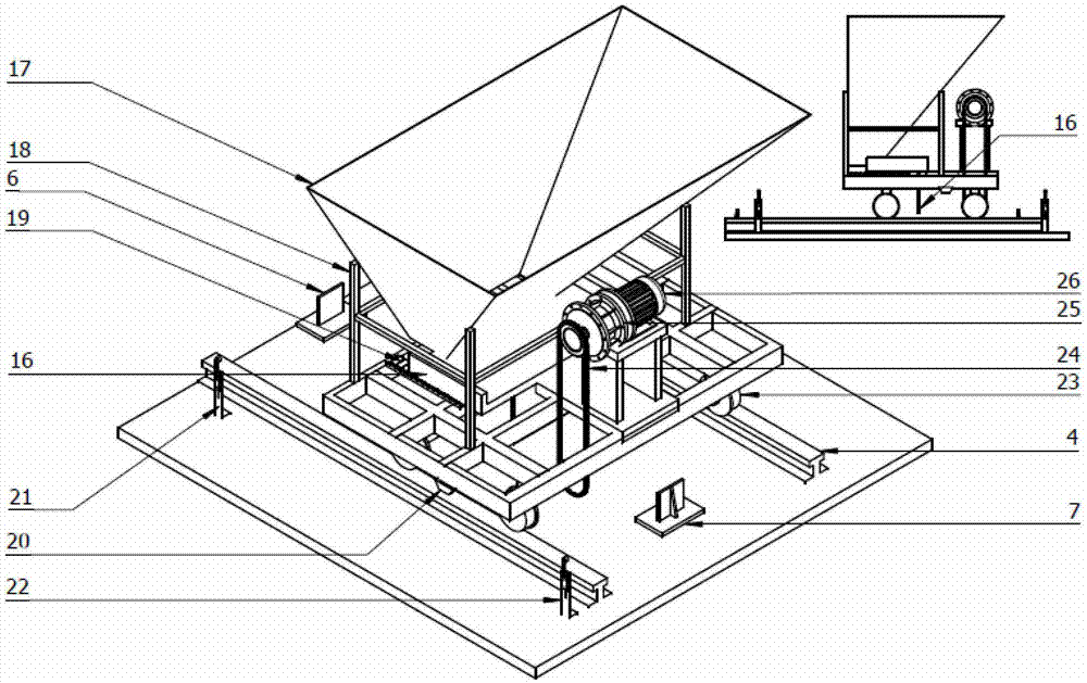 Multi-station full-automatic ore conveying equipment