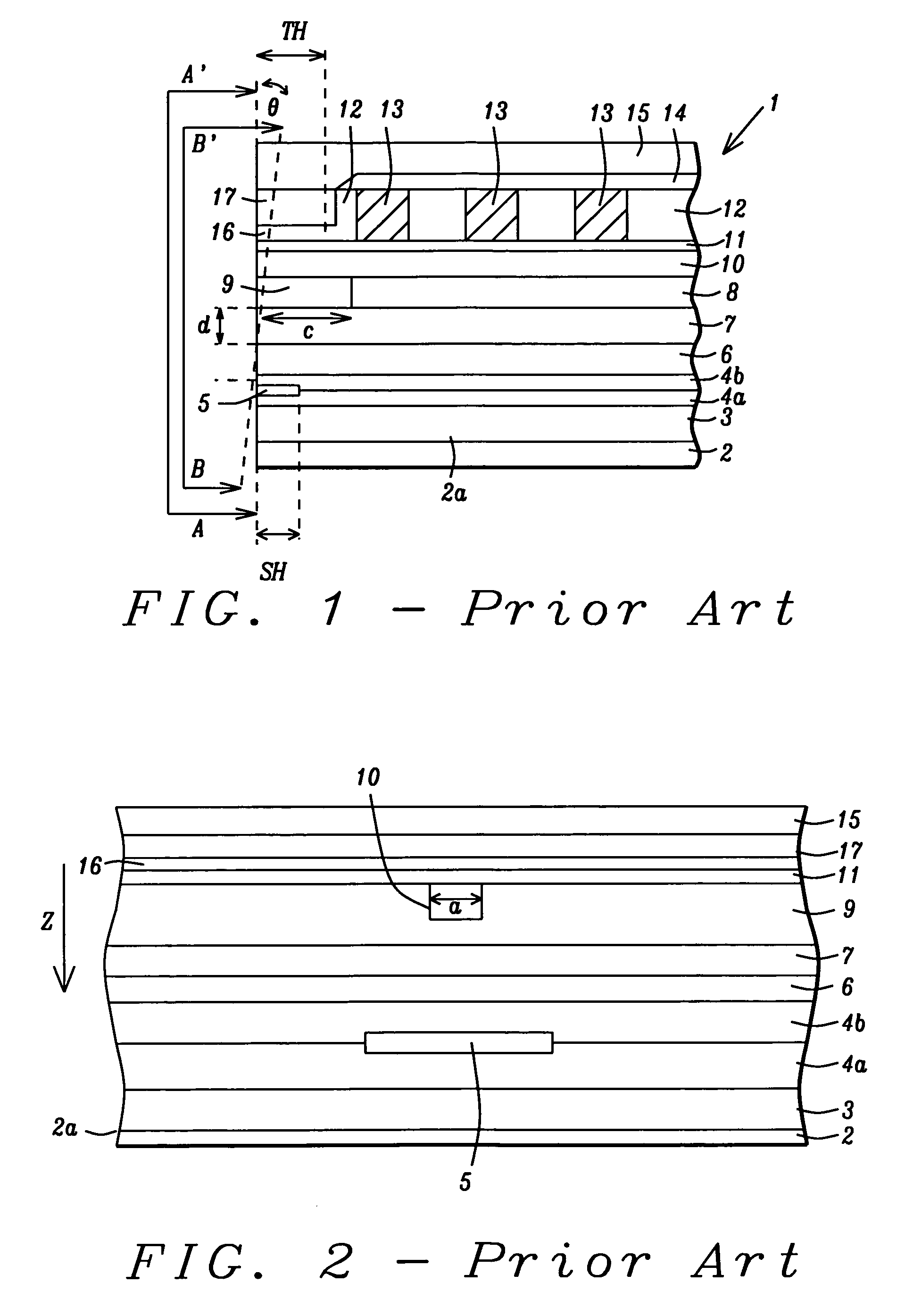 Independently controlled read and write head stripe height parameters in slider back end process