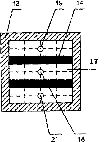 Non-homogenous multi-layer core holder for CT (computed tomography) scanning