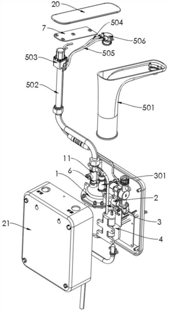 Efficient intelligent beauty faucet