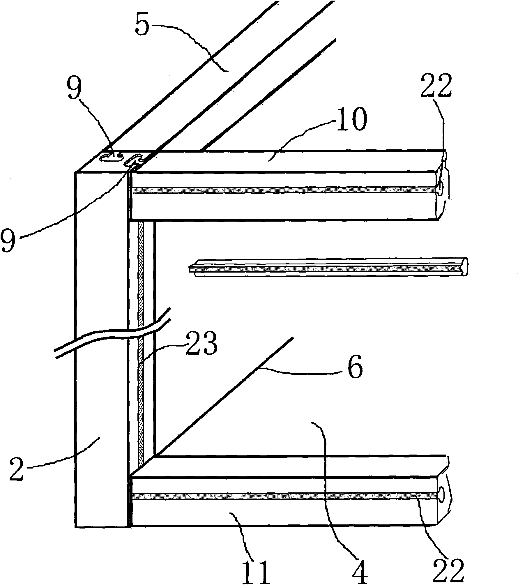 Cabinet body structure