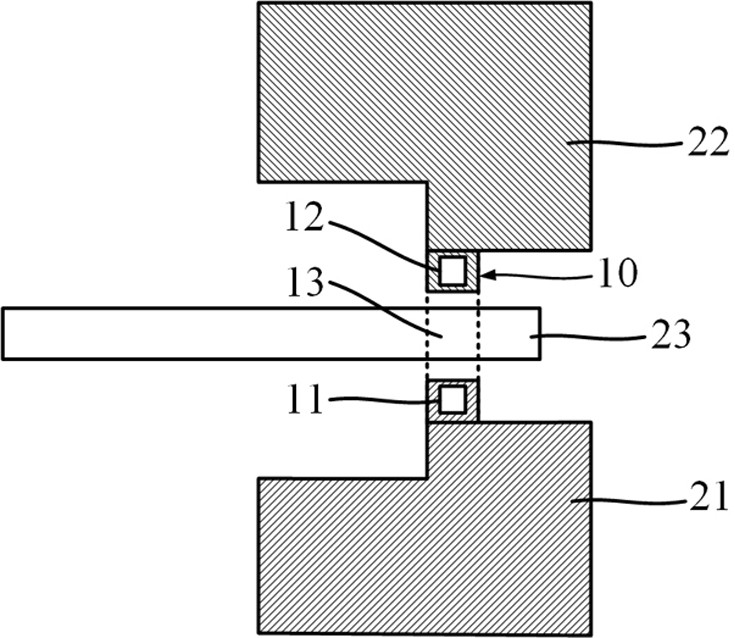 Test unit for improving WAT test precision and test method thereof