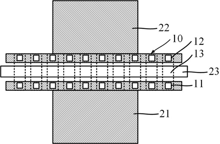 Test unit for improving WAT test precision and test method thereof