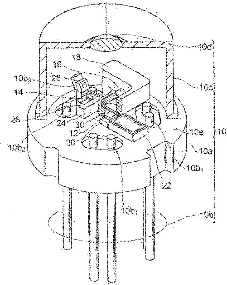 Single fiber bi-directional optical element and assembly method thereof