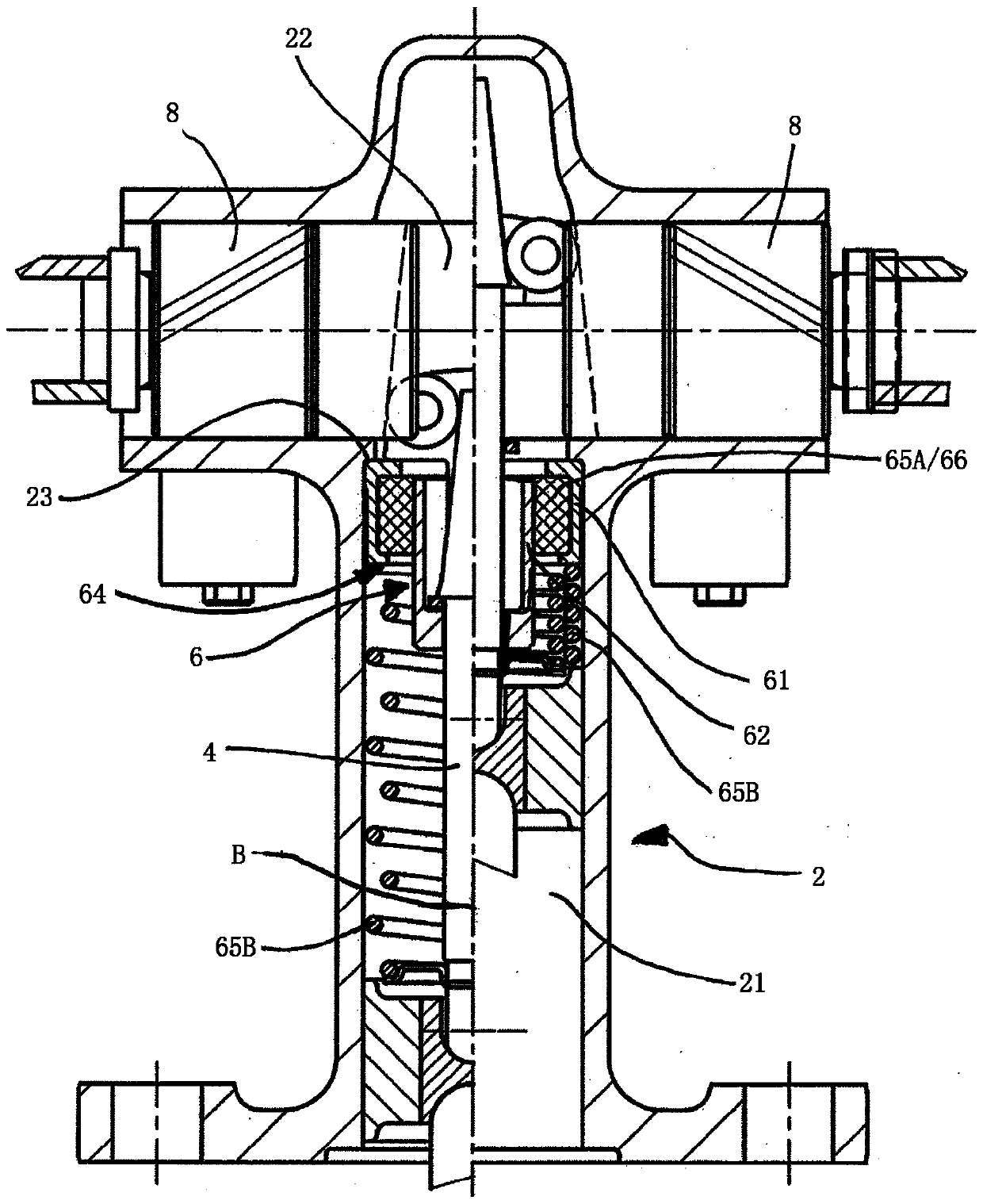 Expansion wedge unit