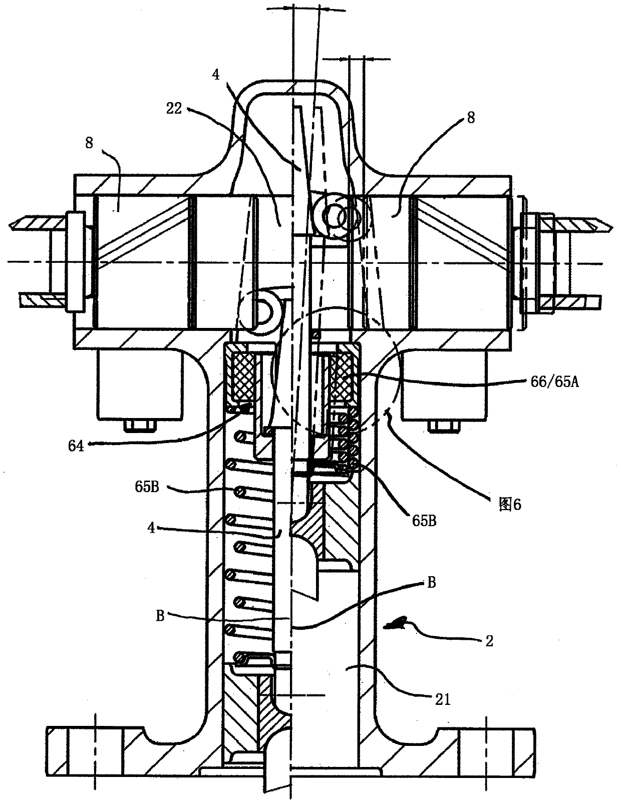 Expansion wedge unit