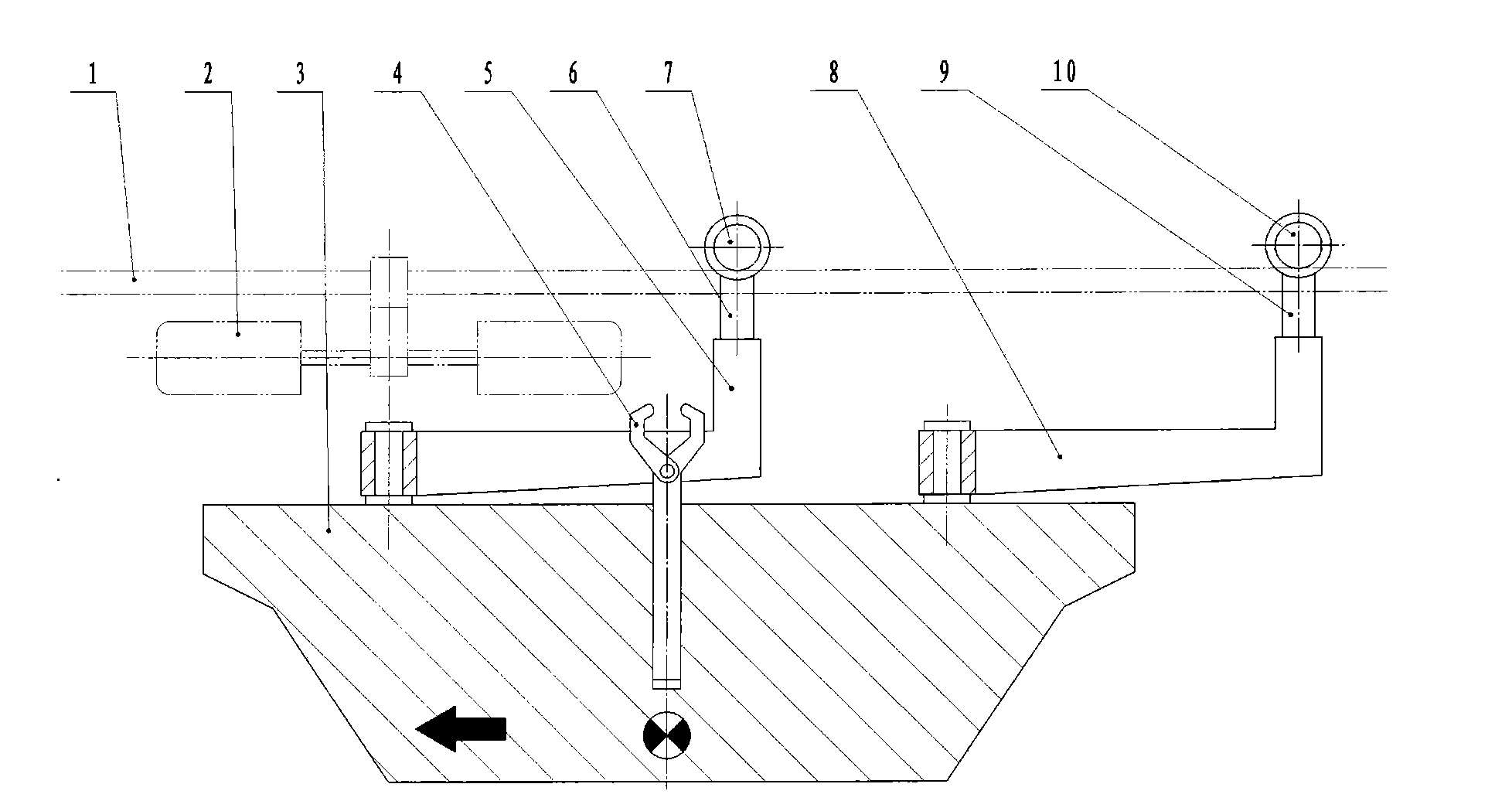 Obstacle-crossing robot for transmission line operation and obstacle-crossing method thereof