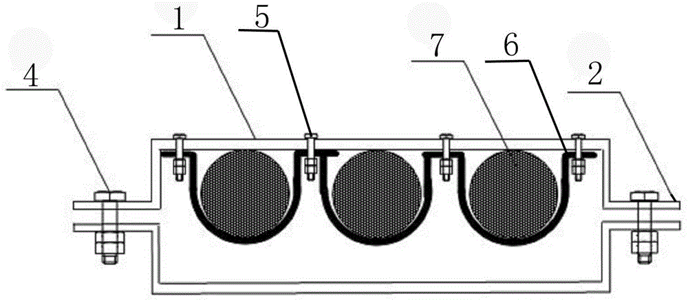 Anti-theft device of tower offline cable