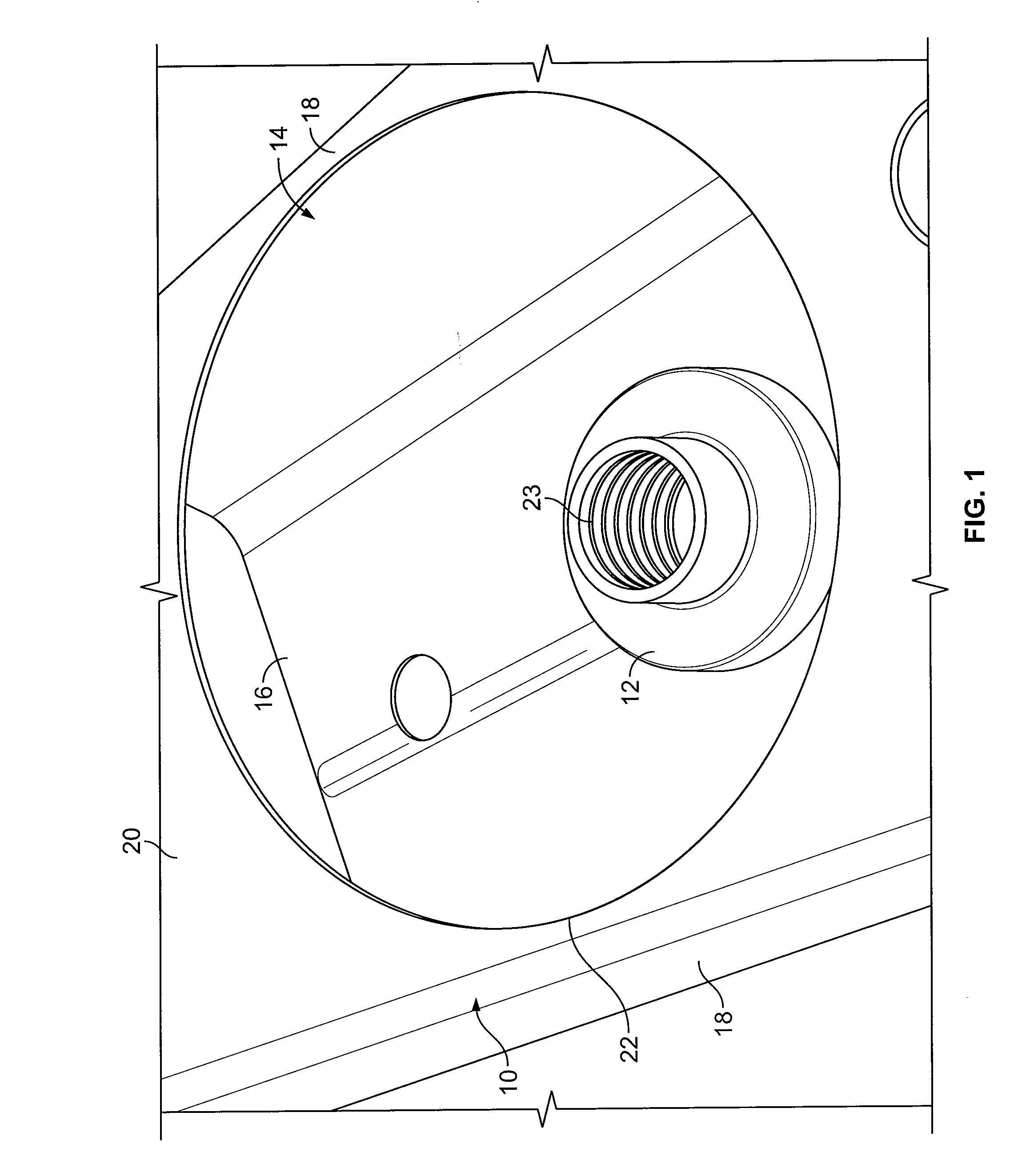 Cage nut fastening system