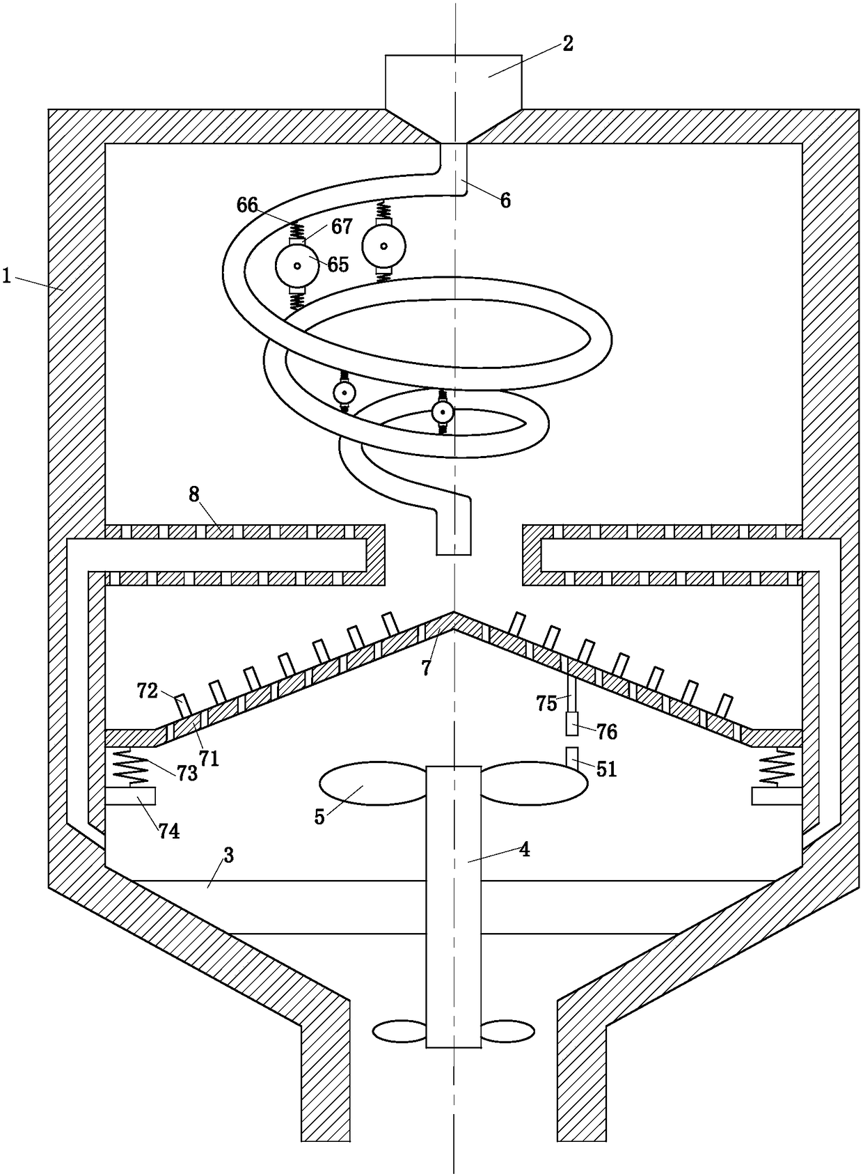 Graphene two-stage microwave production equipment