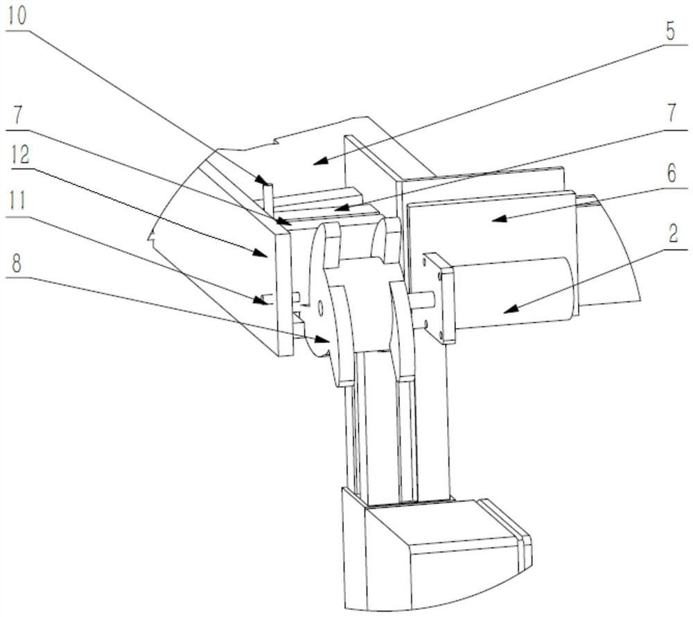 Shifting wheel type tobacco bale arranging device for tobacco bale conveying channel