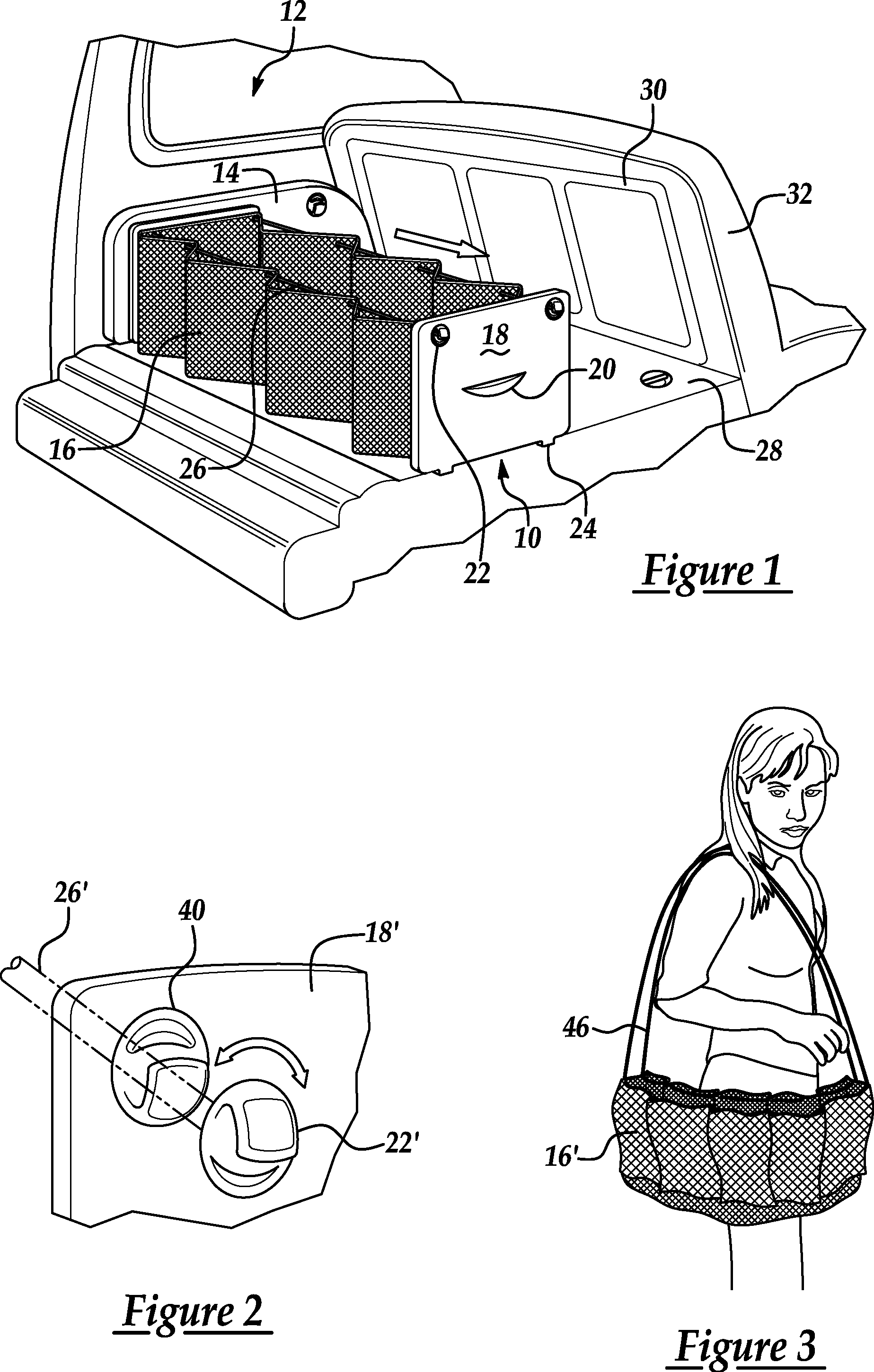 Integrated expandable cargo system for vehicles