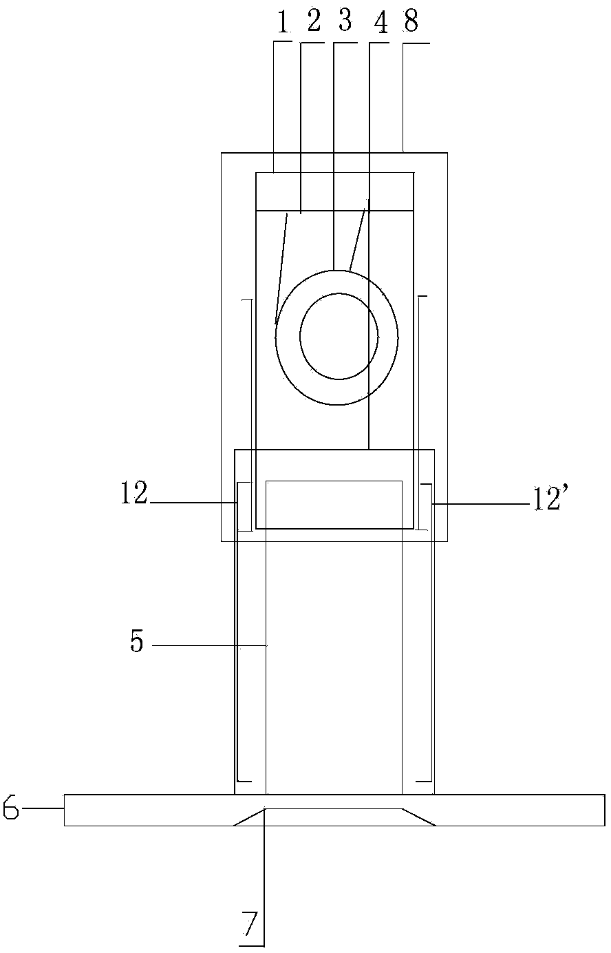 Electric lifting extractor hood