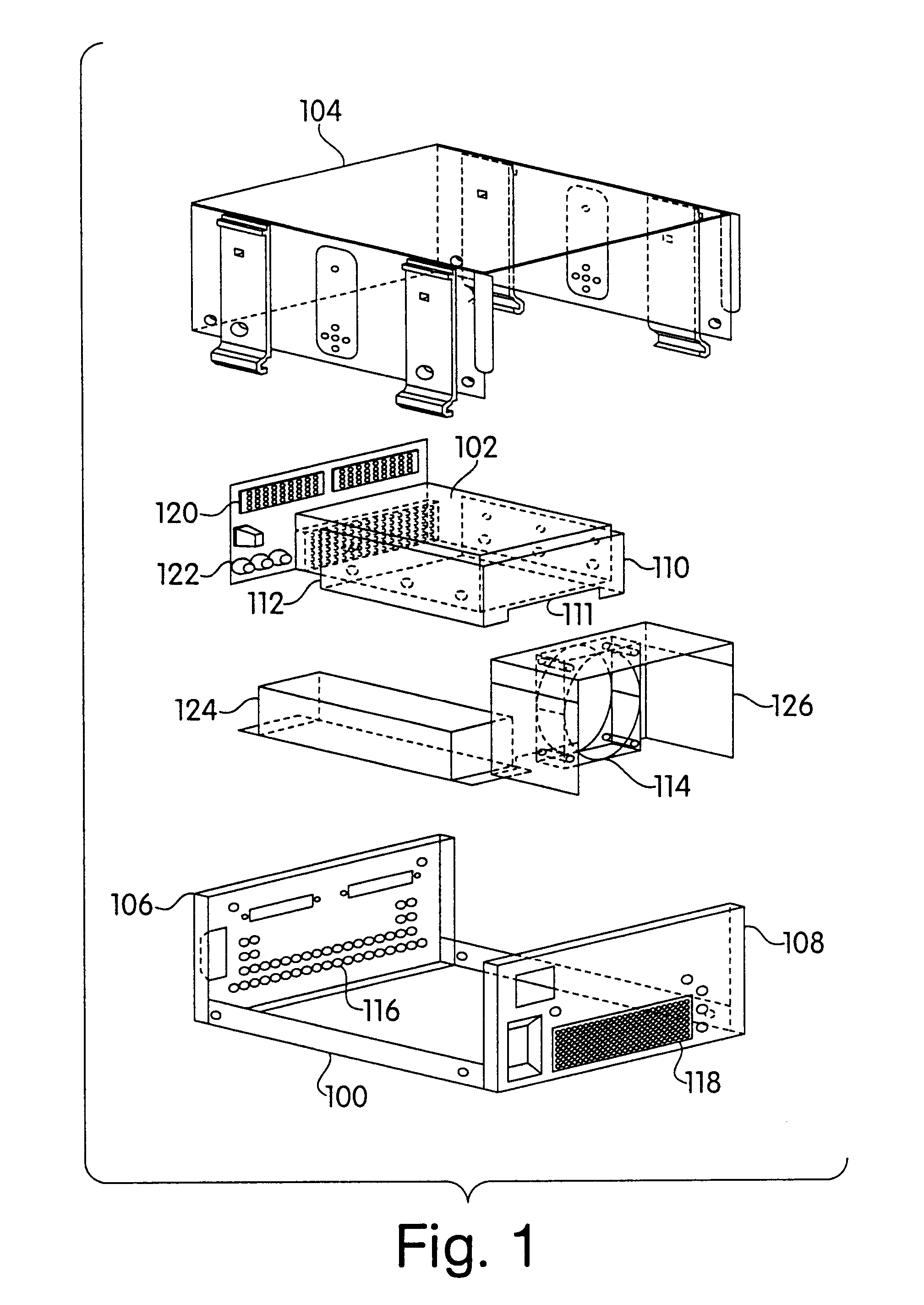 Disk drive enclosure