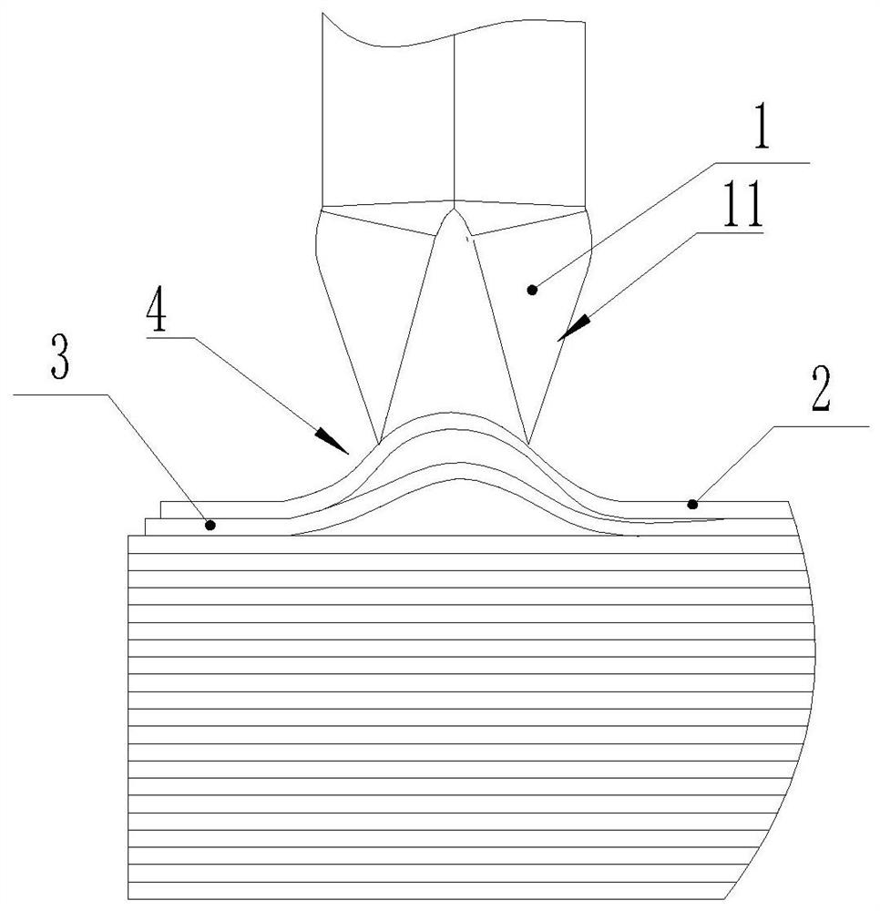 A method for grabbing a fabric and a method for destacking the fabric