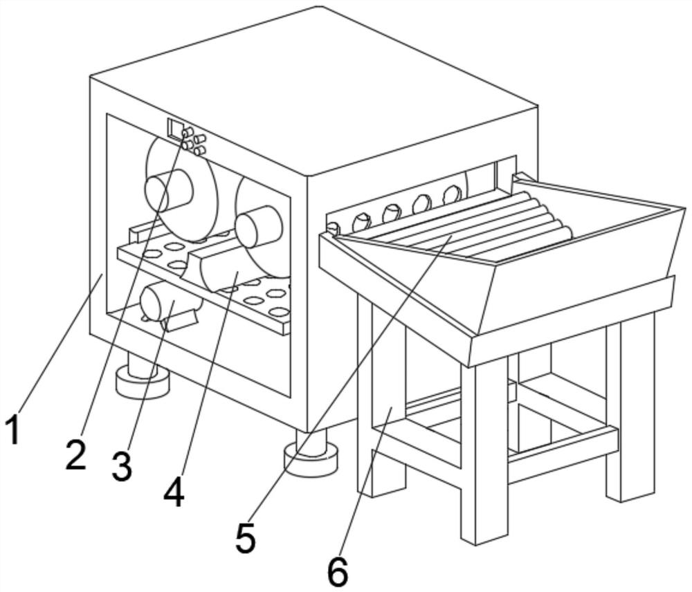 Vibration sorting machine for recycled plastic