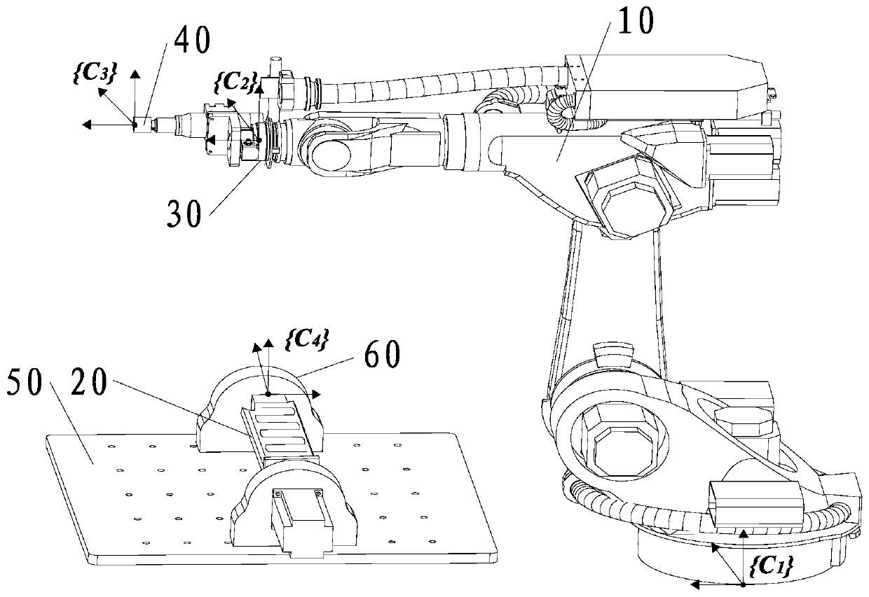 Self-adaptive machining method for manipulator