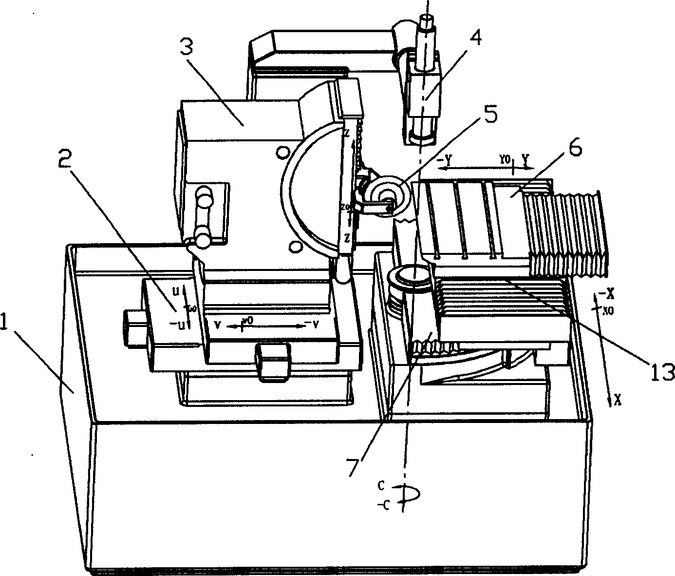 Digital profile grinder