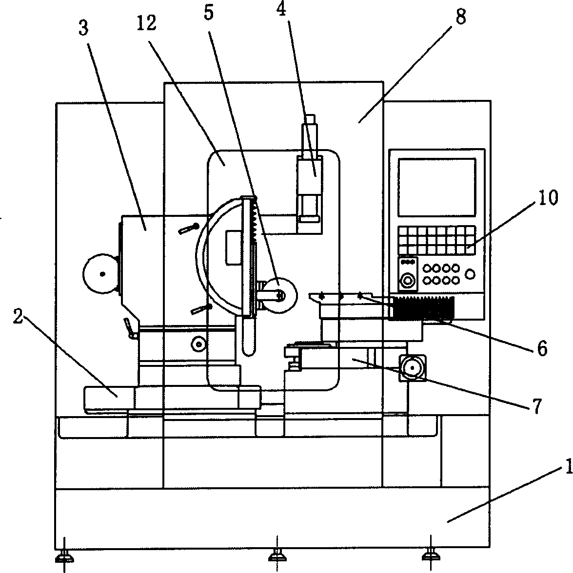 Digital profile grinder