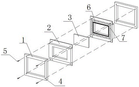 Fixing device for liquid crystal display