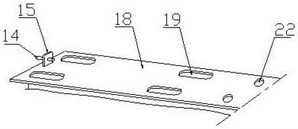 Online repairing structure of double-shaft humidifying stirrer of dust remover