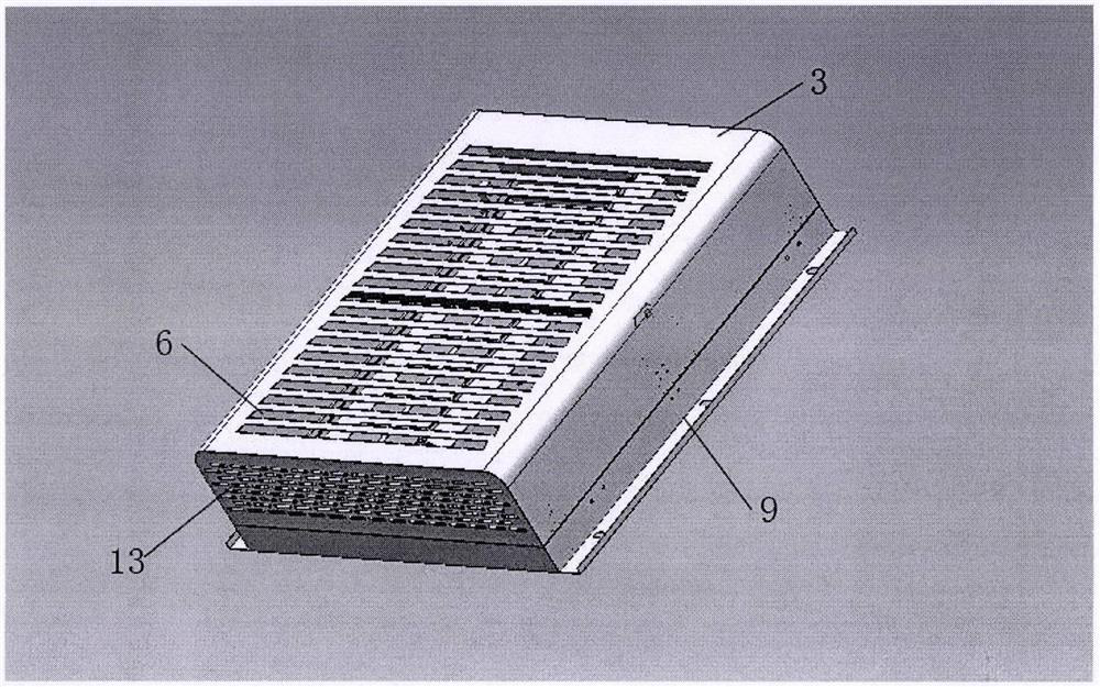 Fresh air system capable of automatically cleaning filter screen