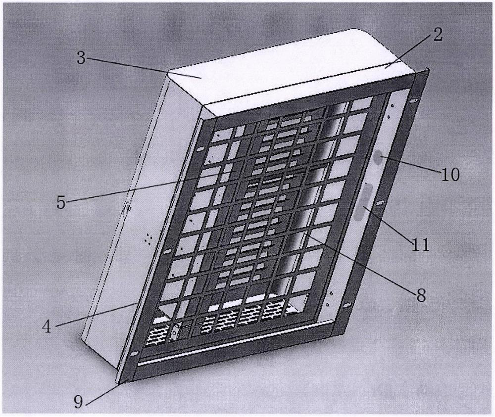 Fresh air system capable of automatically cleaning filter screen