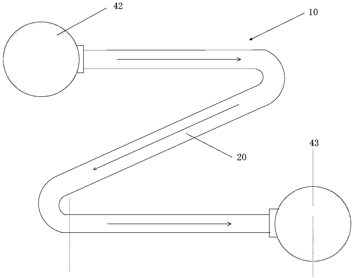 Tube bundle type photobioreactor