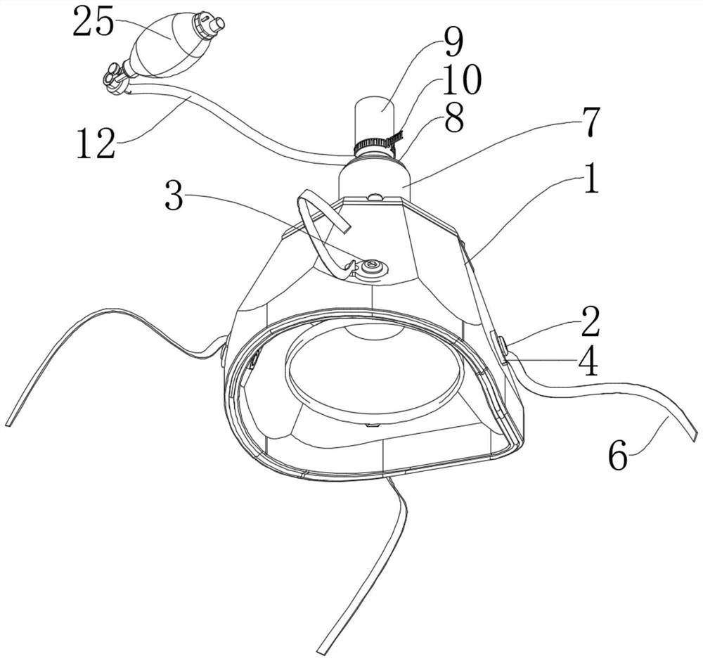 Urine collector for patient subjected to local anesthesia operation