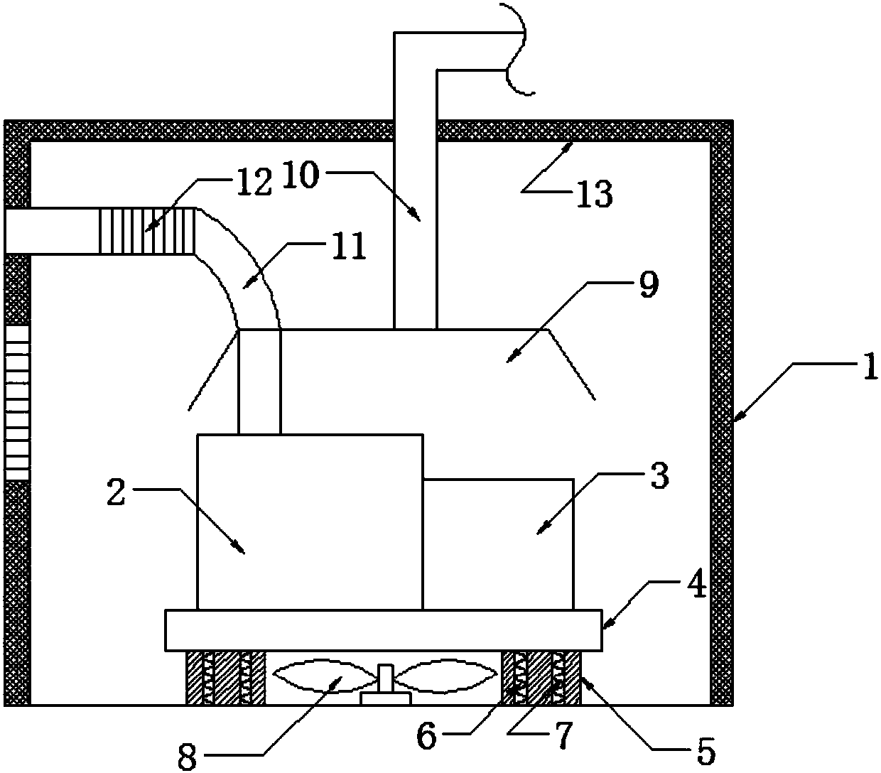 Environment-friendly and efficient power generating unit