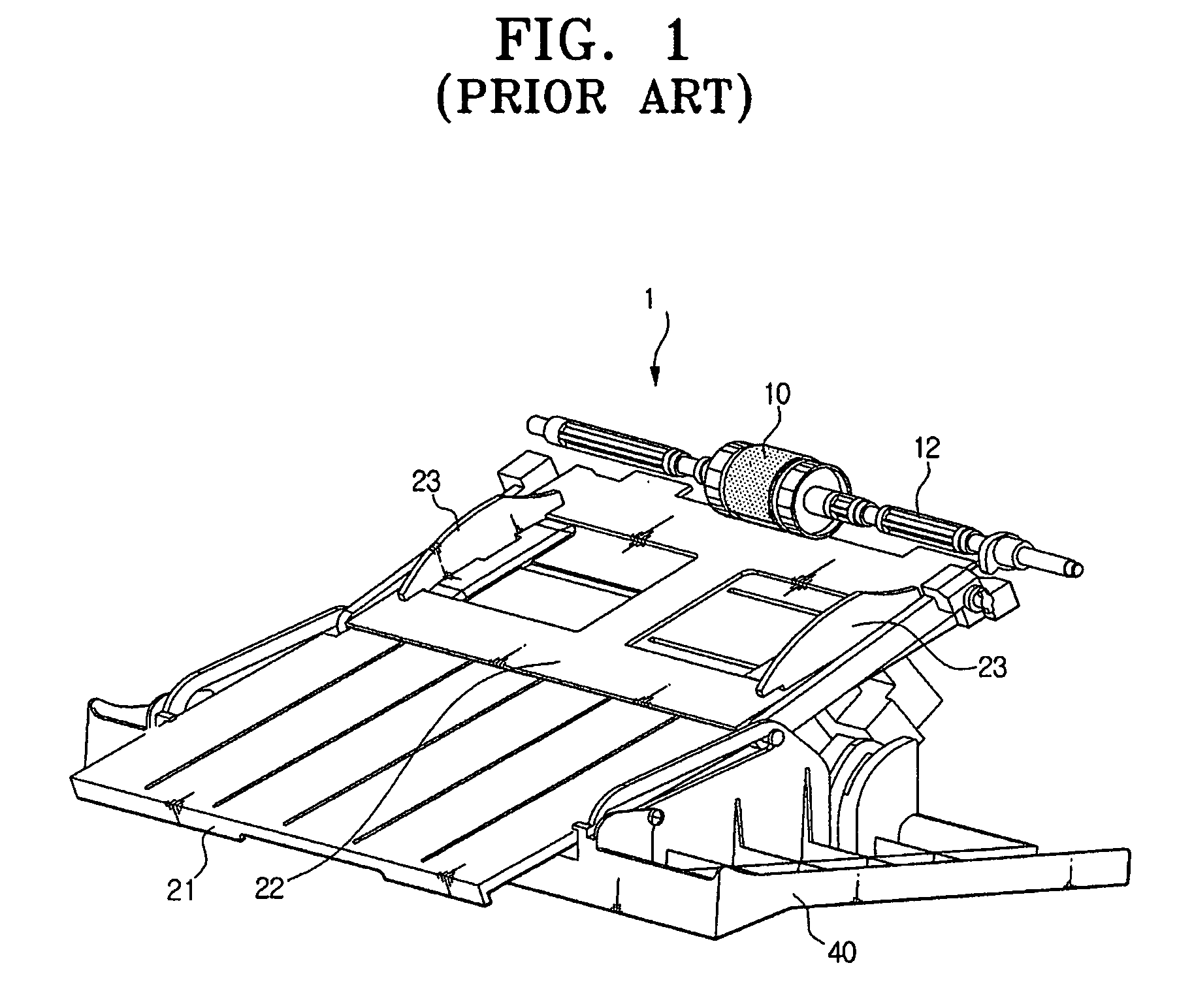 Versatile paper feeding device of image forming apparatus