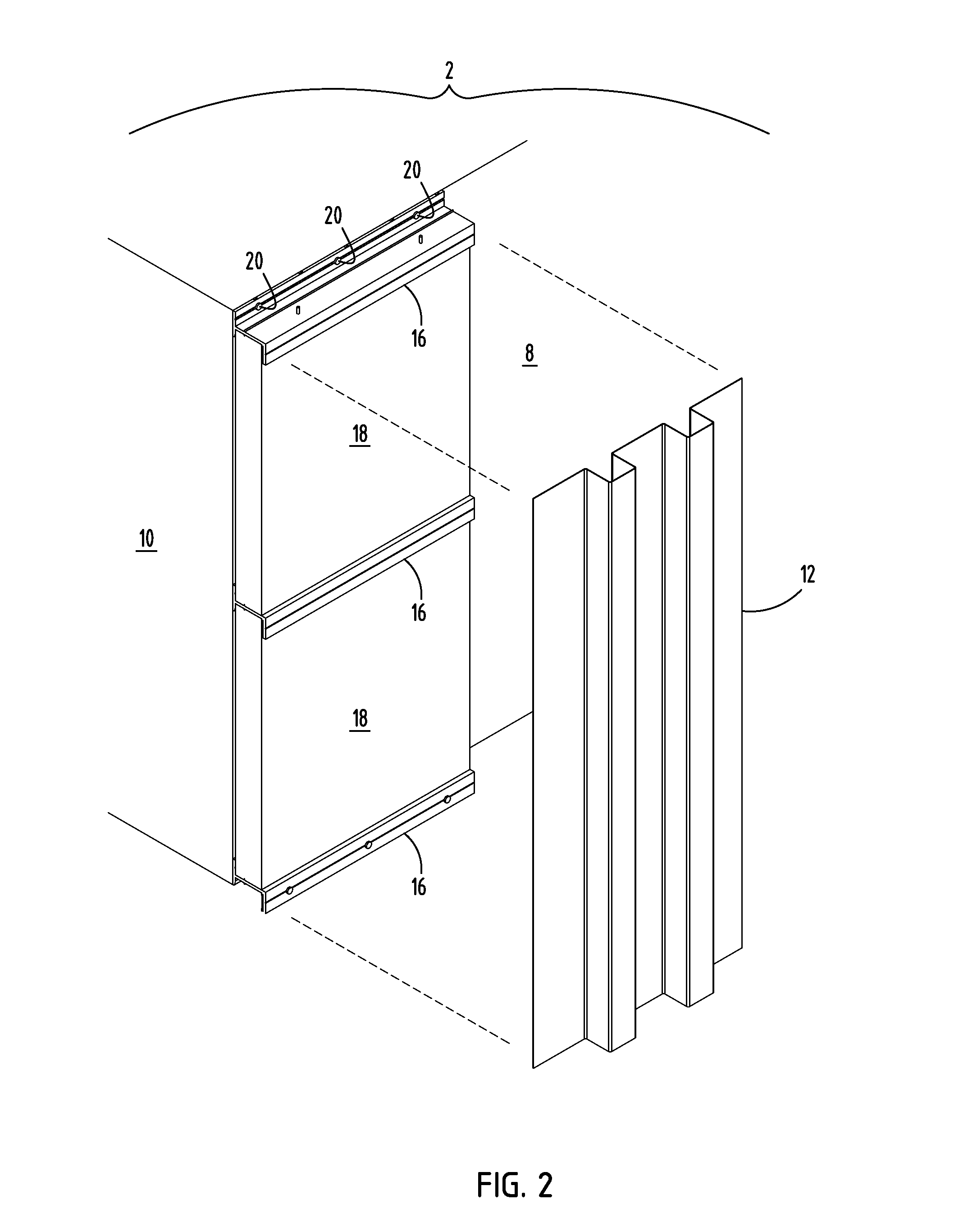 Polymer-based bracket system for exterior cladding