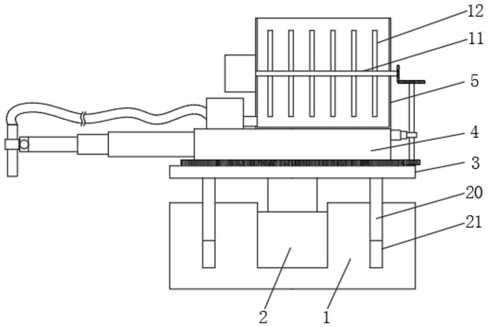 Automatic concrete pouring system