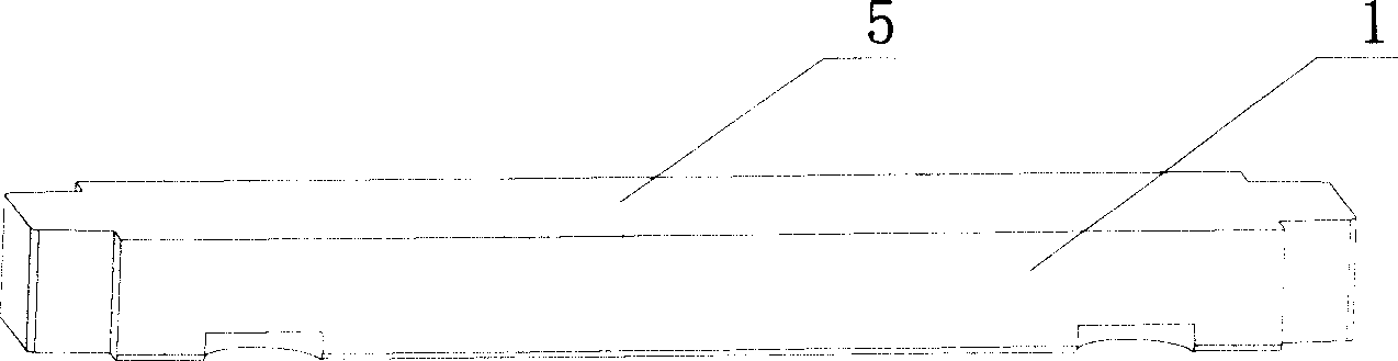 Elevator synthetic counterpoise and its manufacturing method