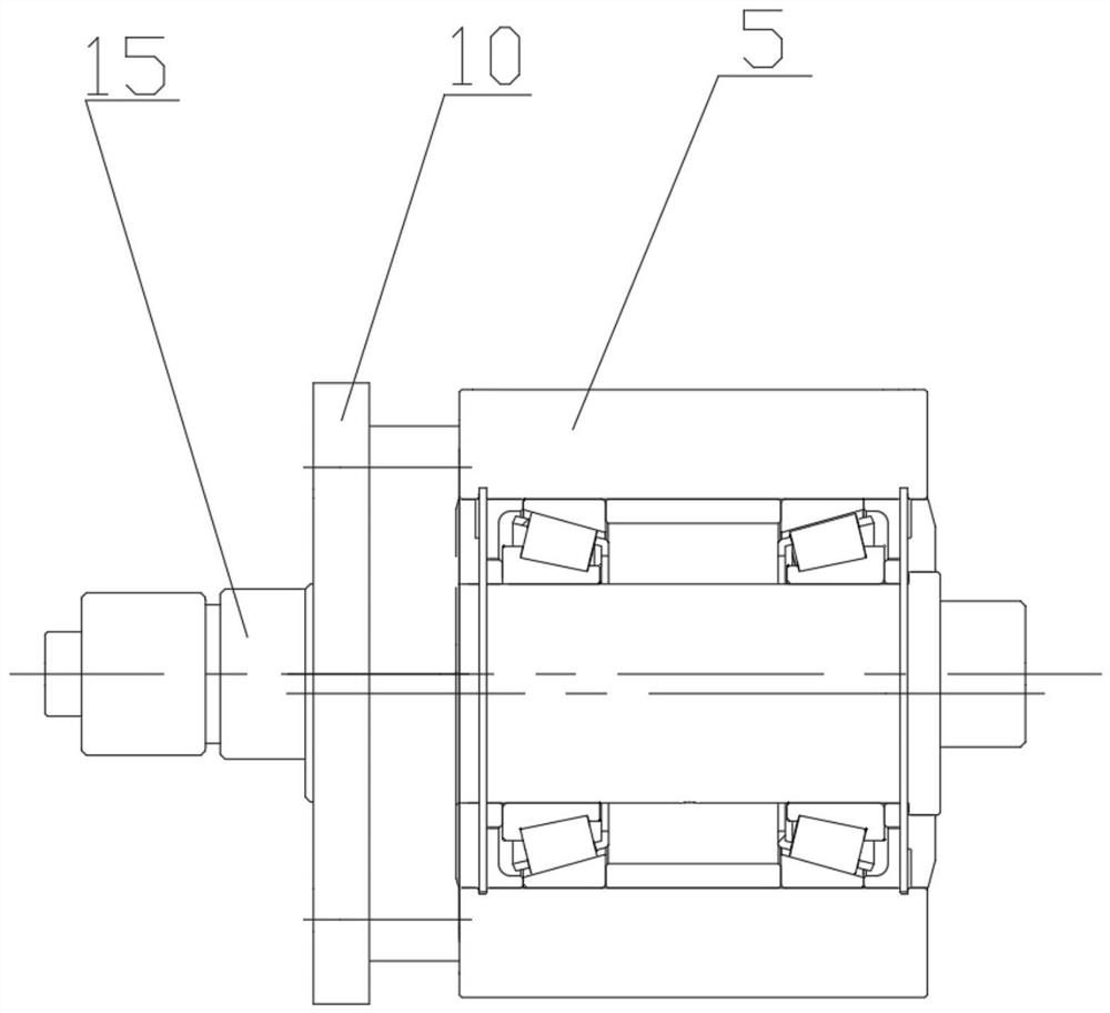 Anti-slip mechanism of ring die granulator