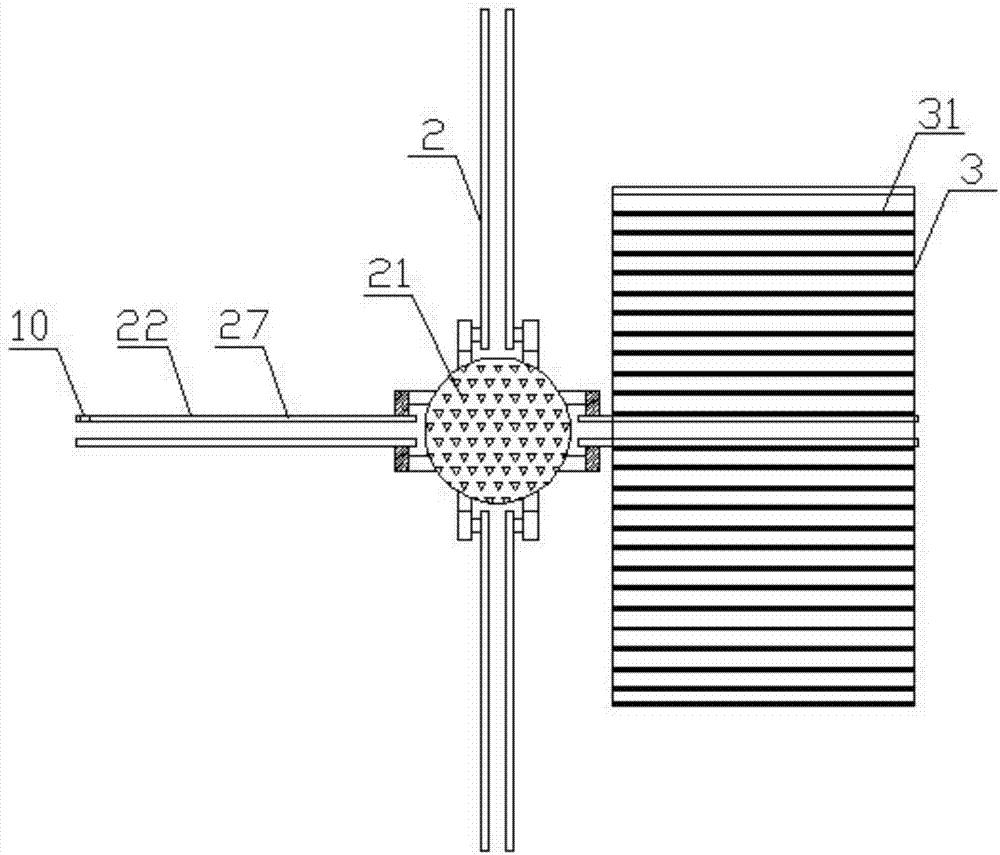 Packaging device for lithium battery