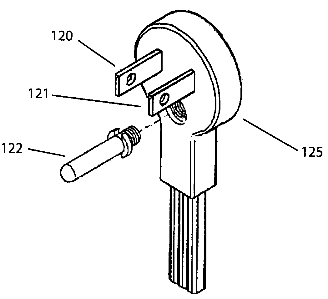 Pass-through grounding plug