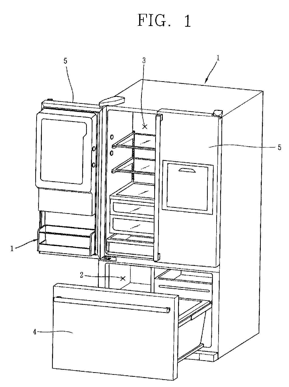 Keeping device for refrigerator and refrigerator having the same