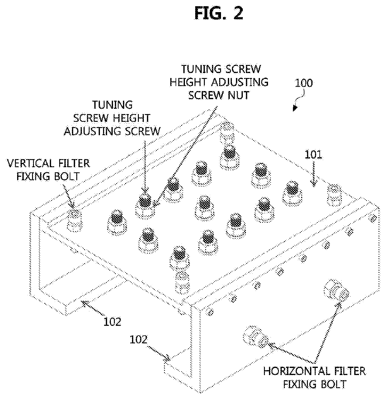 Method and apparatus for tuning golden filter