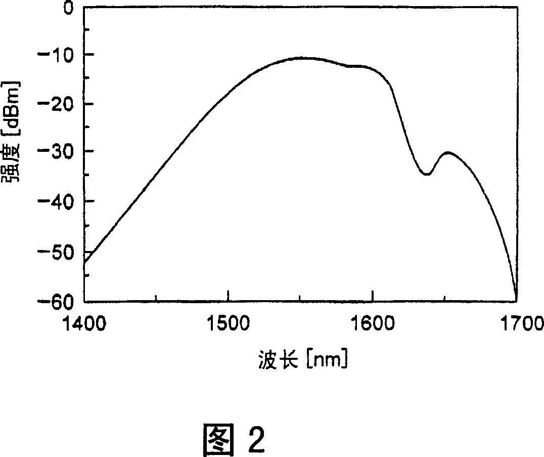 Optical fiber laser using rare earth-added fiber and wide band light source