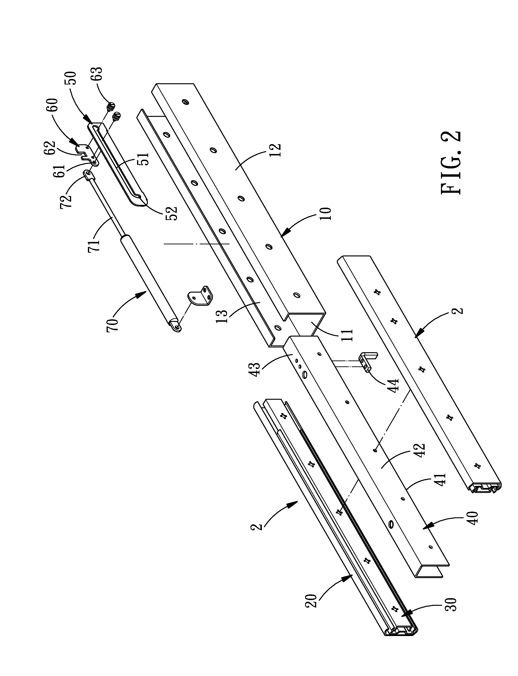 Heavy-Duty Automatic Return Buffering Slide