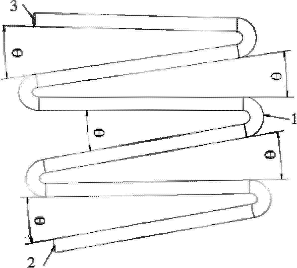 Preheater applied to liquid state lead bismuth alloy experimental loop