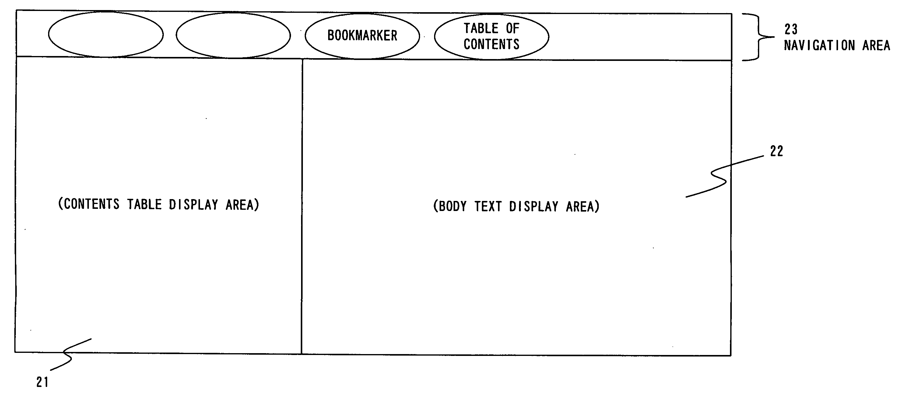 Electronic manual display apparatus